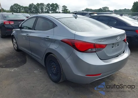 2016 Hyundai Elantra Value Edition from USA, damaged, VIN 5NPDH4AE7GH724731